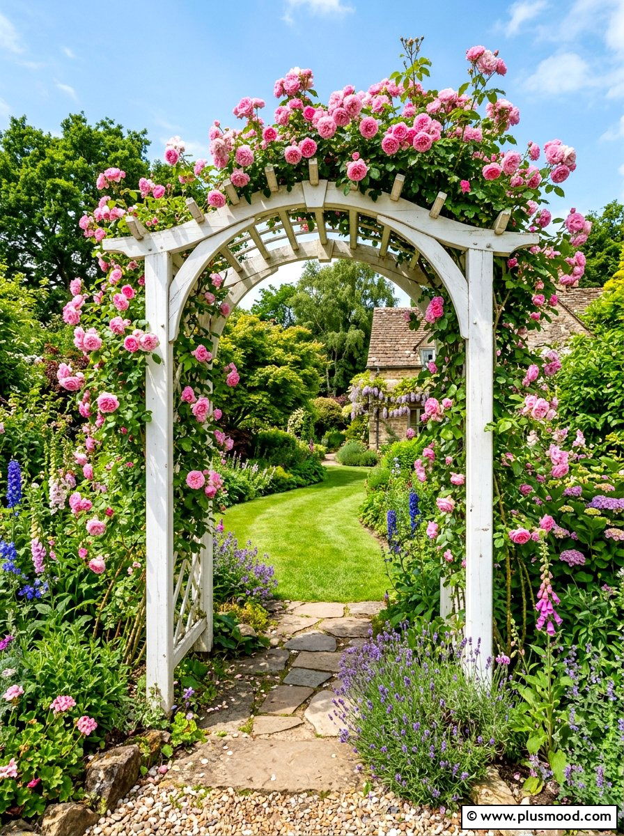Frame a Garden Moment With an Arch