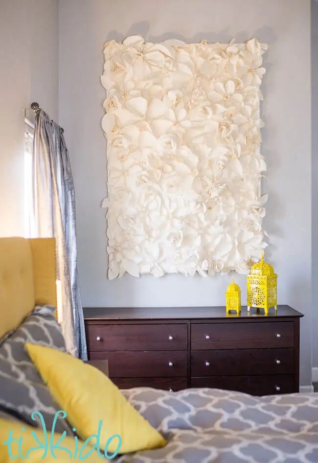Create Stunning Handmade Paper Floral Wall Art