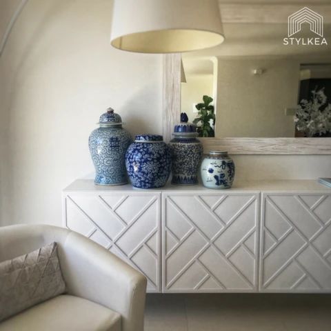 Floating Facet Sideboard