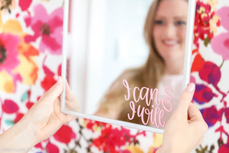 Creative Mirror Vinyl Art