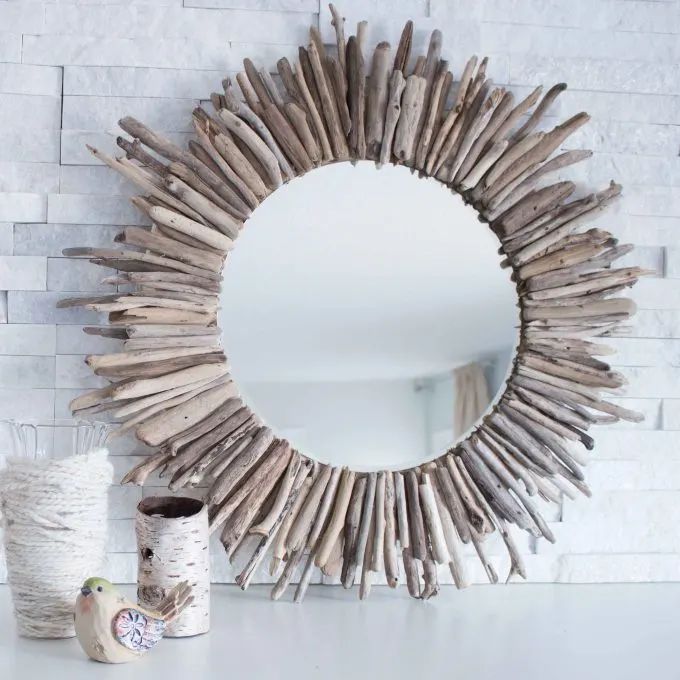 Coastal Charm Driftwood Frame