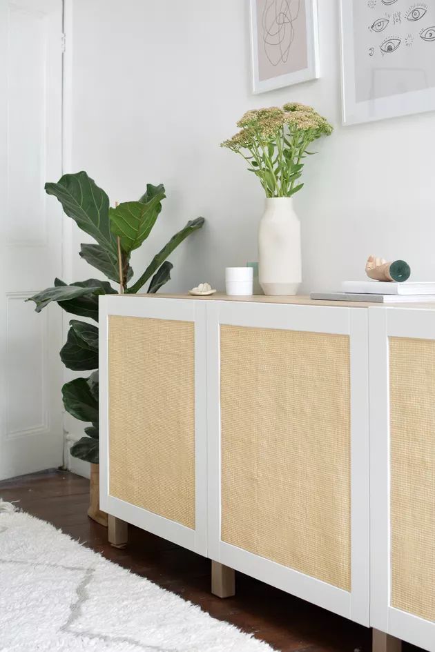 Breezy Cane Sideboard Upgrade