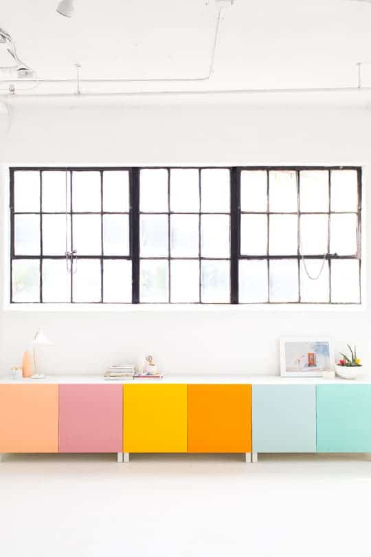 Panel Play: Color-Blocked BESTA Makeover