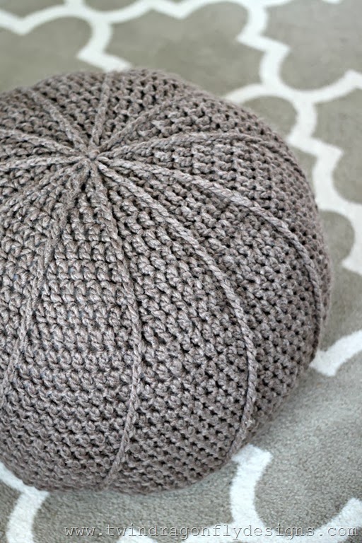 Handcrafted Crochet Floor Cushion
