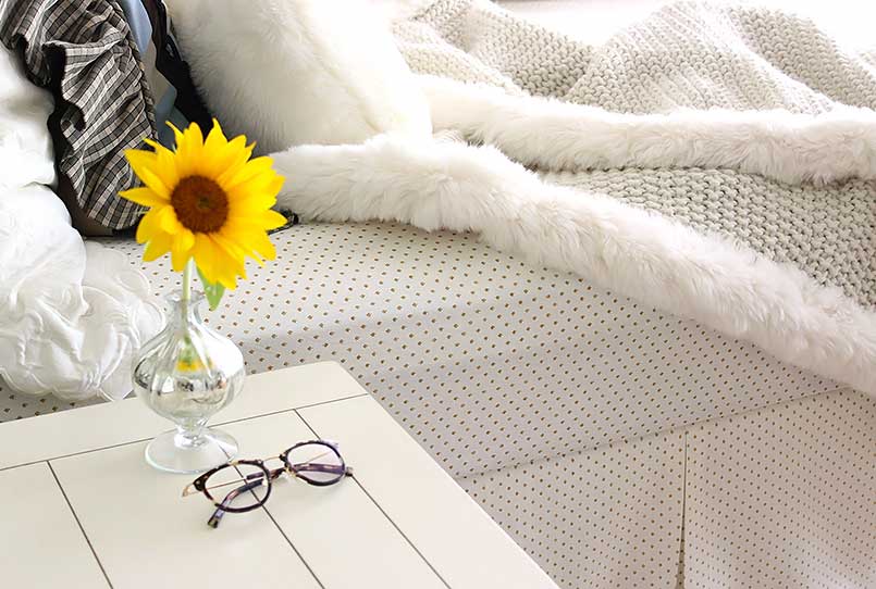 Revive Your Bedroom with a Custom DIY Bed Skirt
