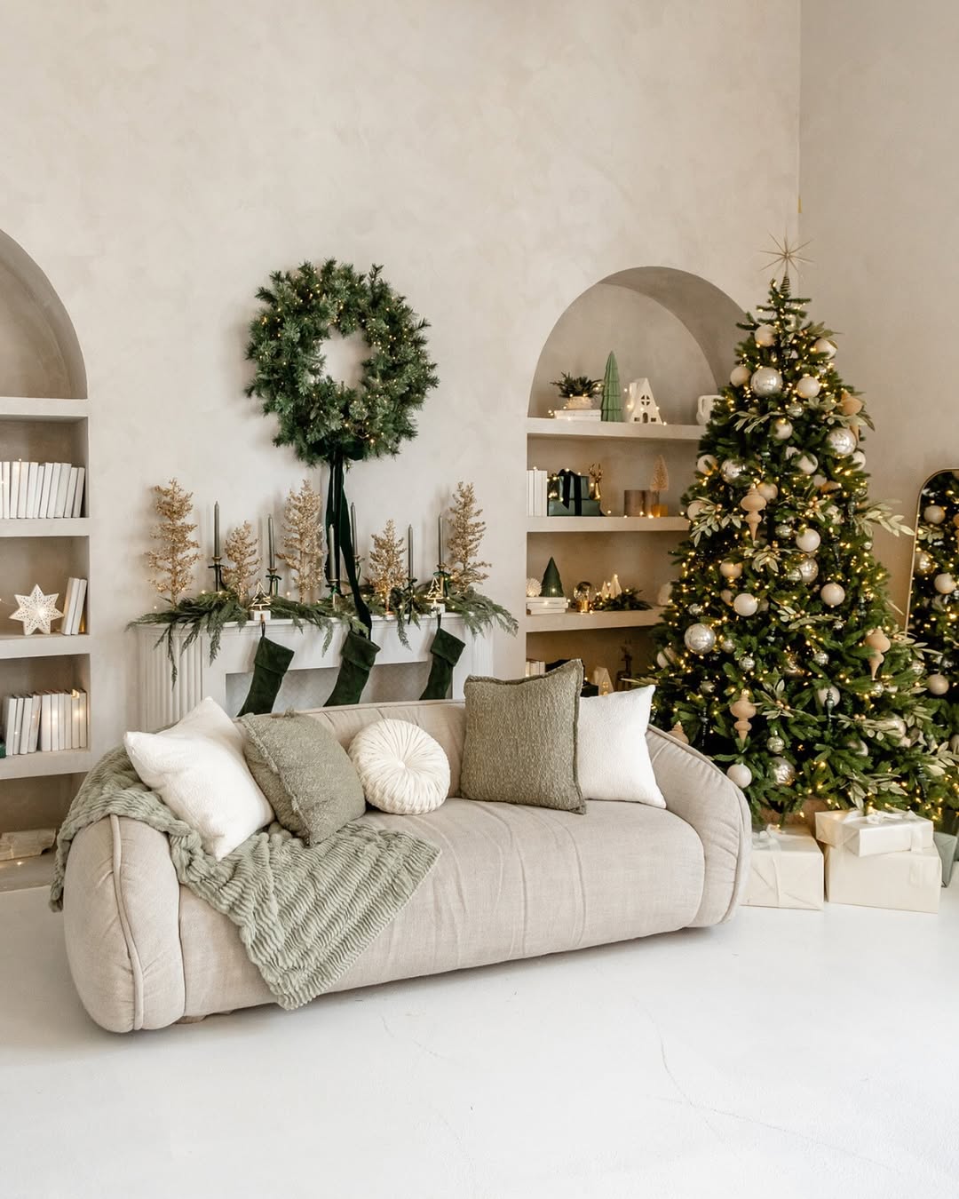 Ground the Look with Natural Material