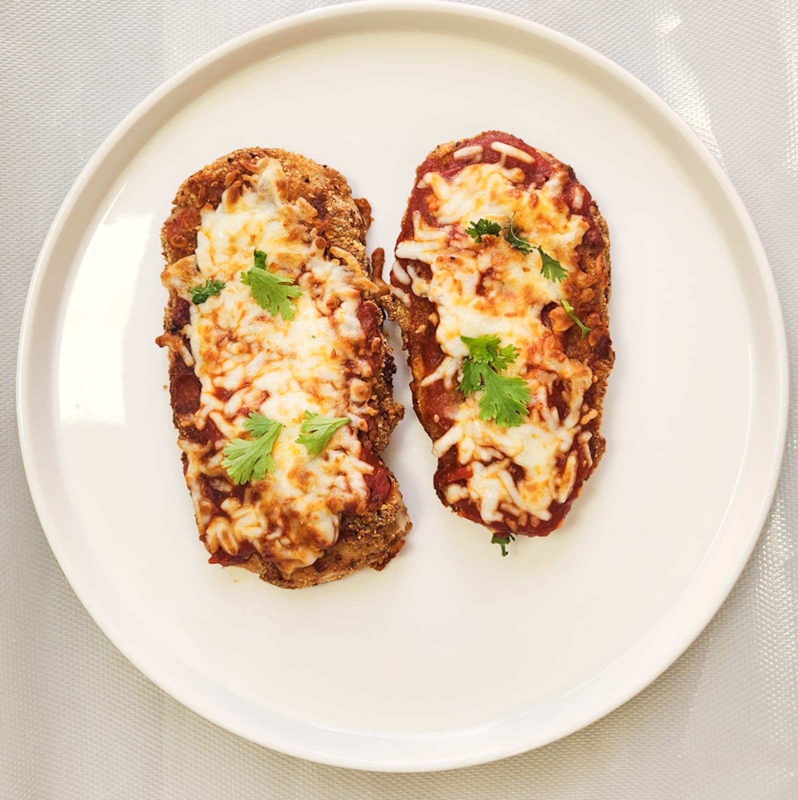 Crispy Air Fryer Chicken Parmesan