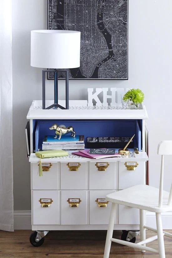 Dresser Reimagined as Desk