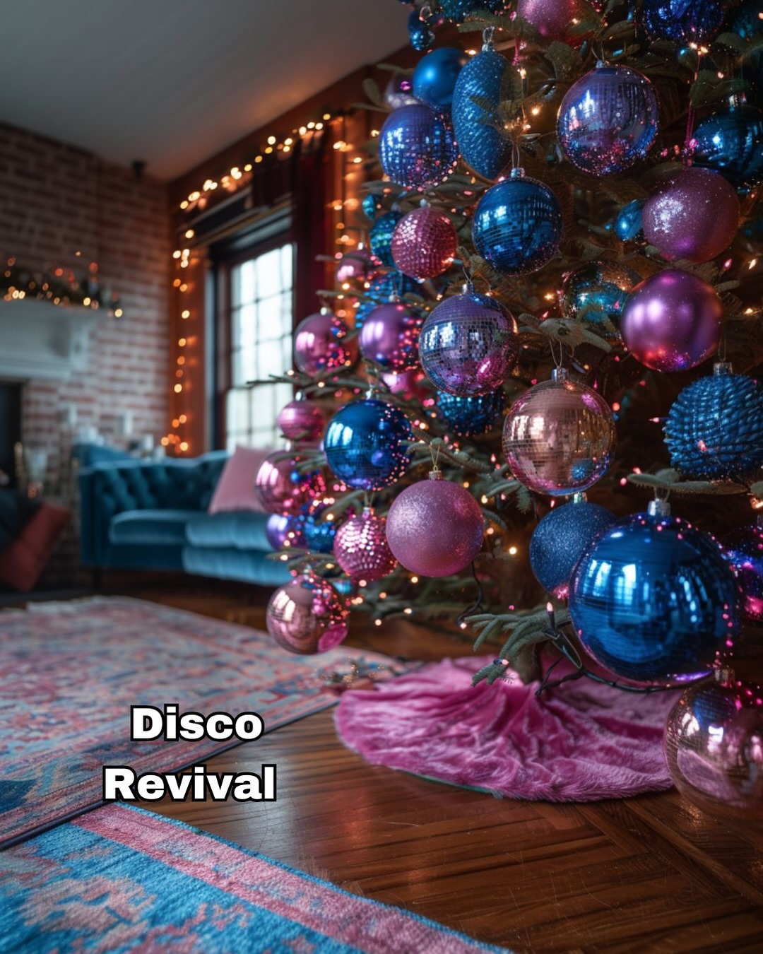 Festive Retro-Futurist Tree