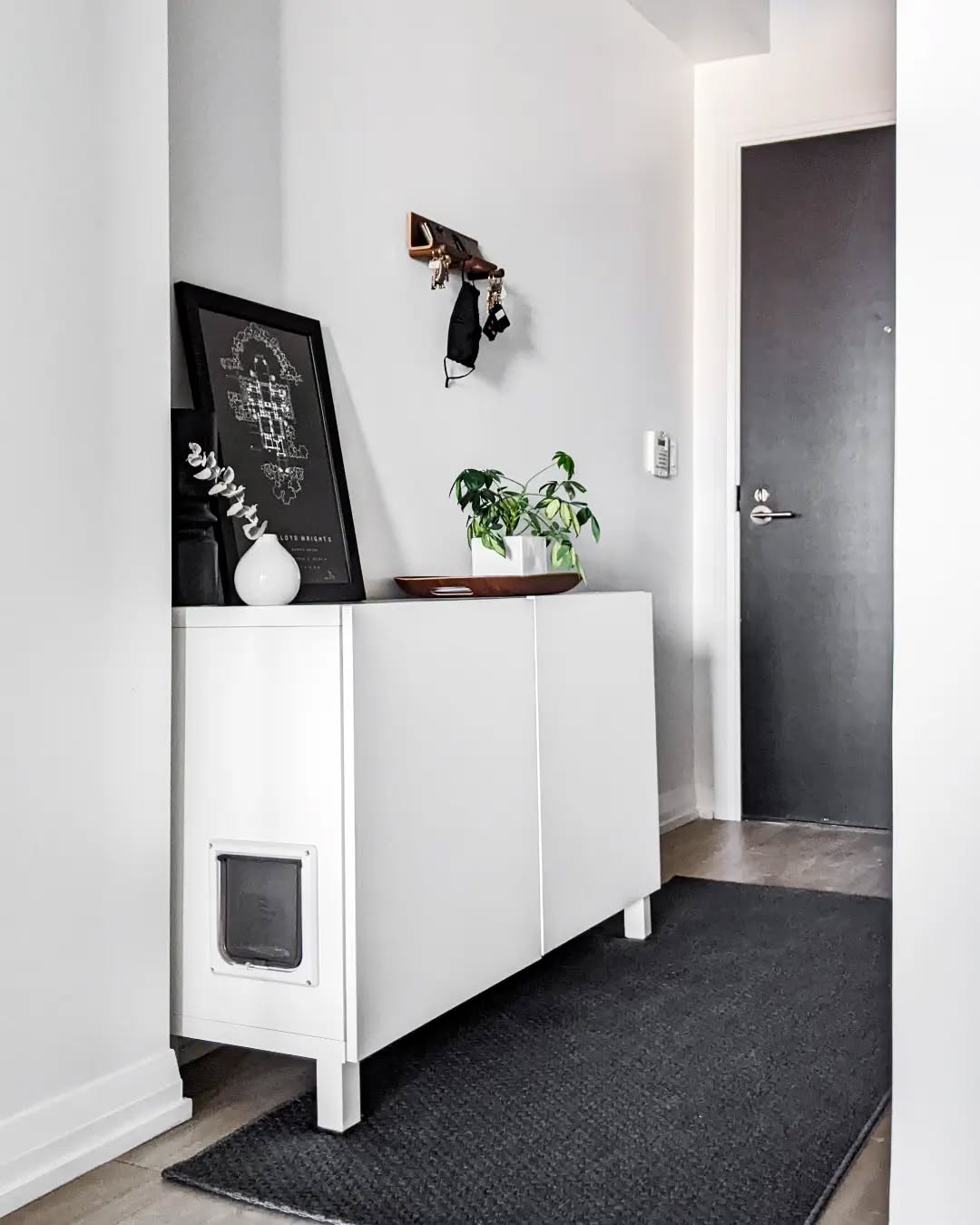 Chic Storage Solution with IKEA BESTÅ
