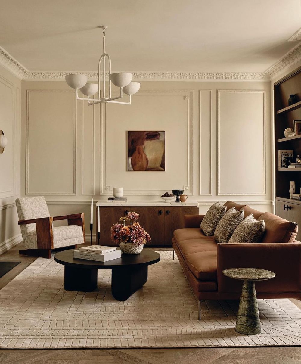 Transform Your Living Room with Elegant Wall Molding
