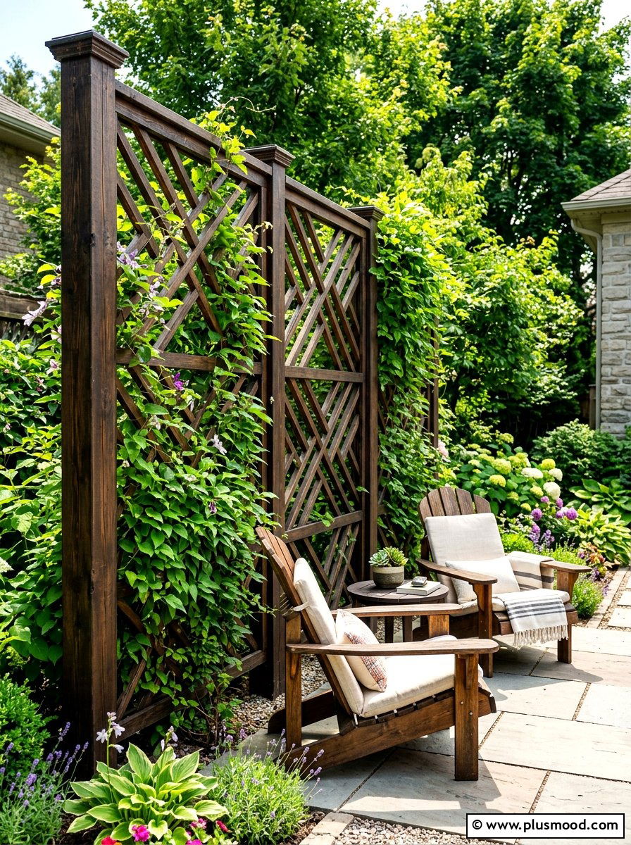 Soften a View With a Lattice Panel