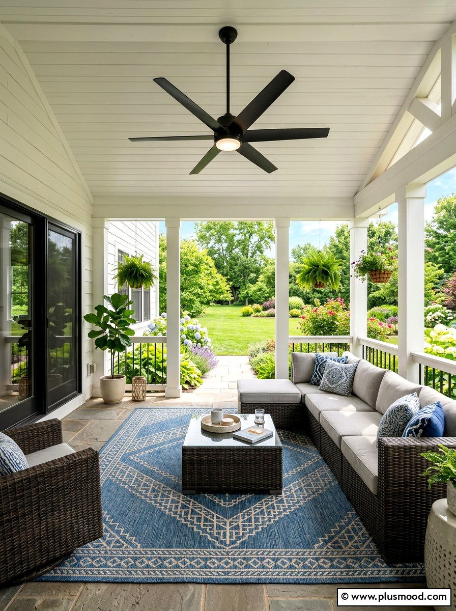 Turn a Covered Patio Into a True Outdoor Room