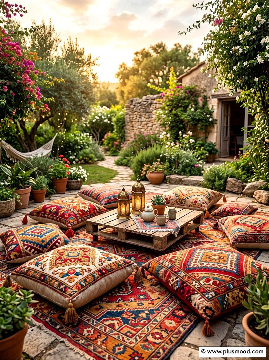 Invite Casual Evenings With Floor Cushions