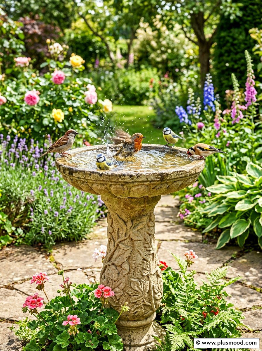 Add a Small Water Stop for Birds