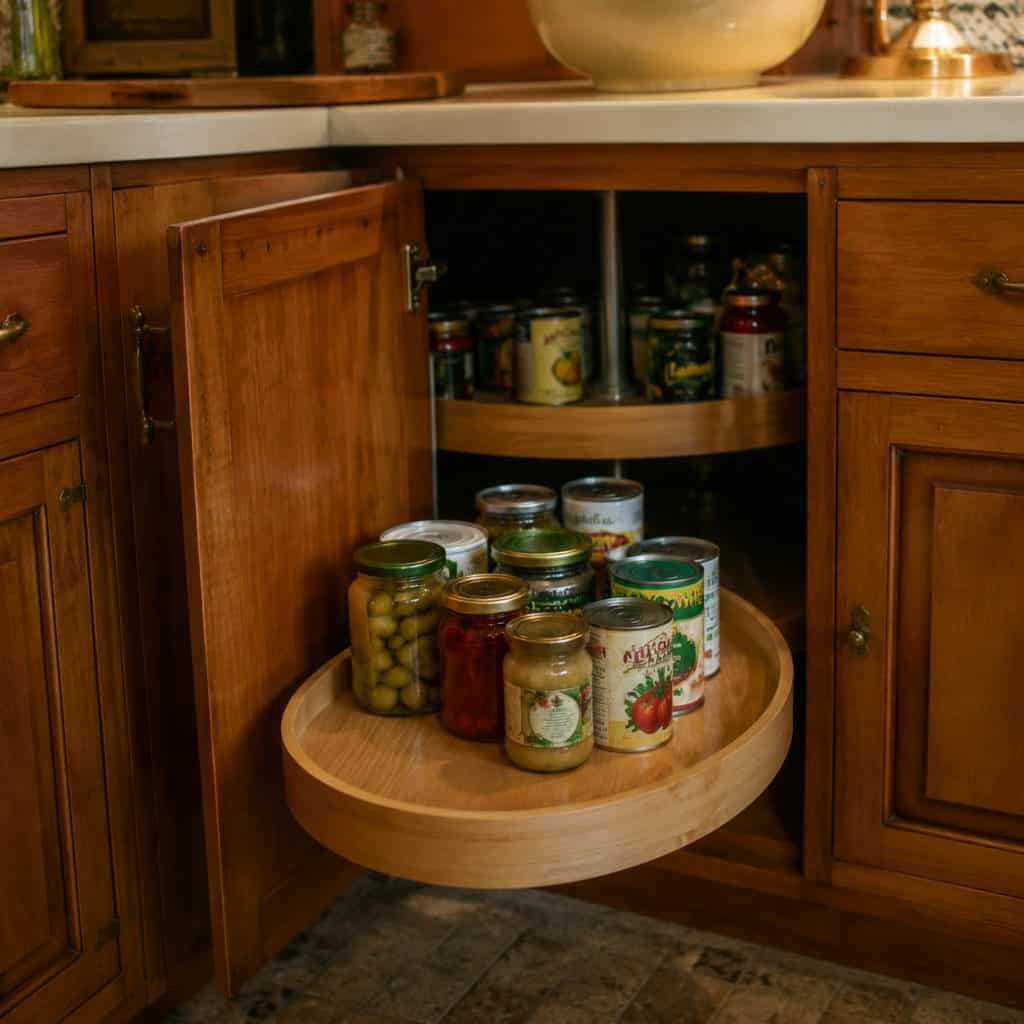 Corner Cabinets That Actually Cooperate