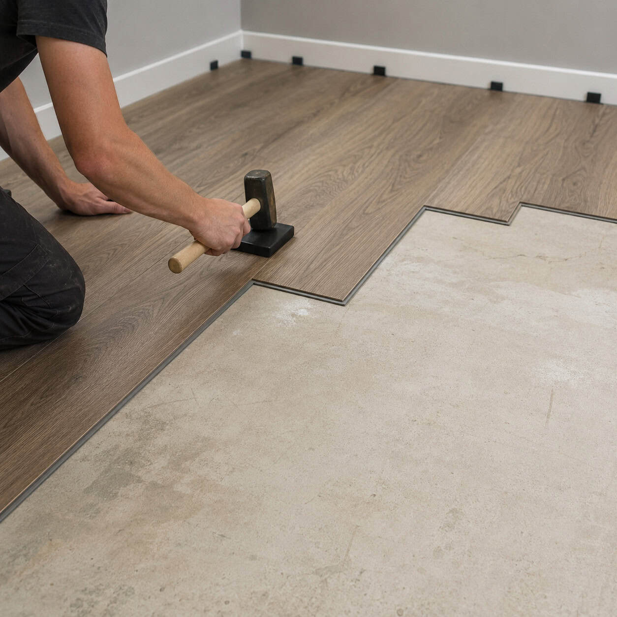 Lay Luxury Vinyl Plank for a Fresh, Cohesive Floor