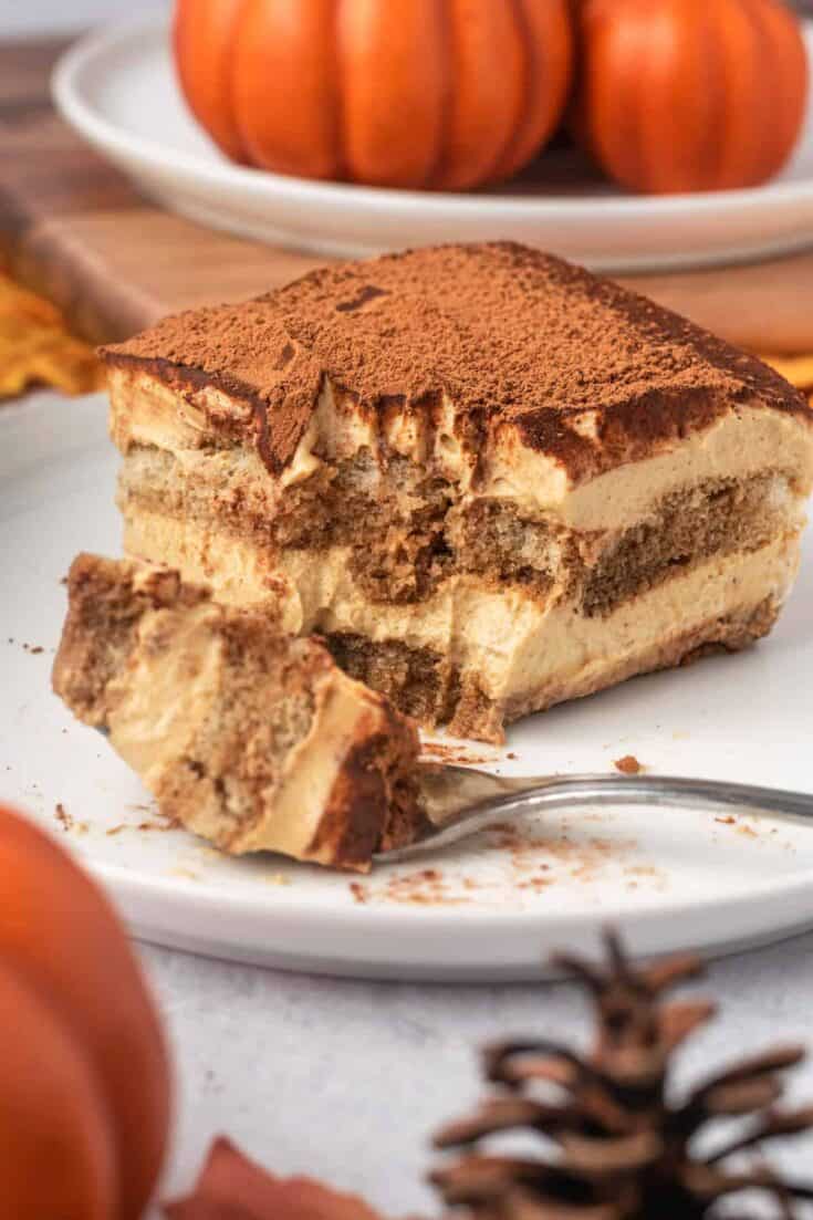 Harvest Spice Mascarpone Squares
