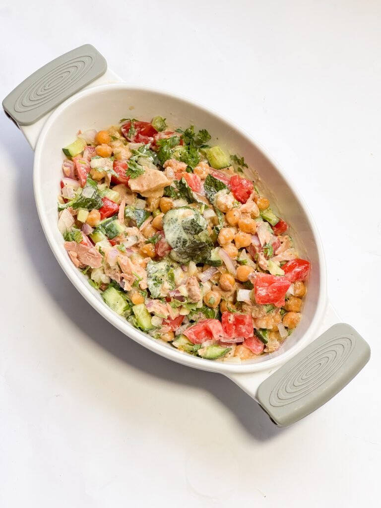 Bright and Zesty Mediterranean Tuna Salad