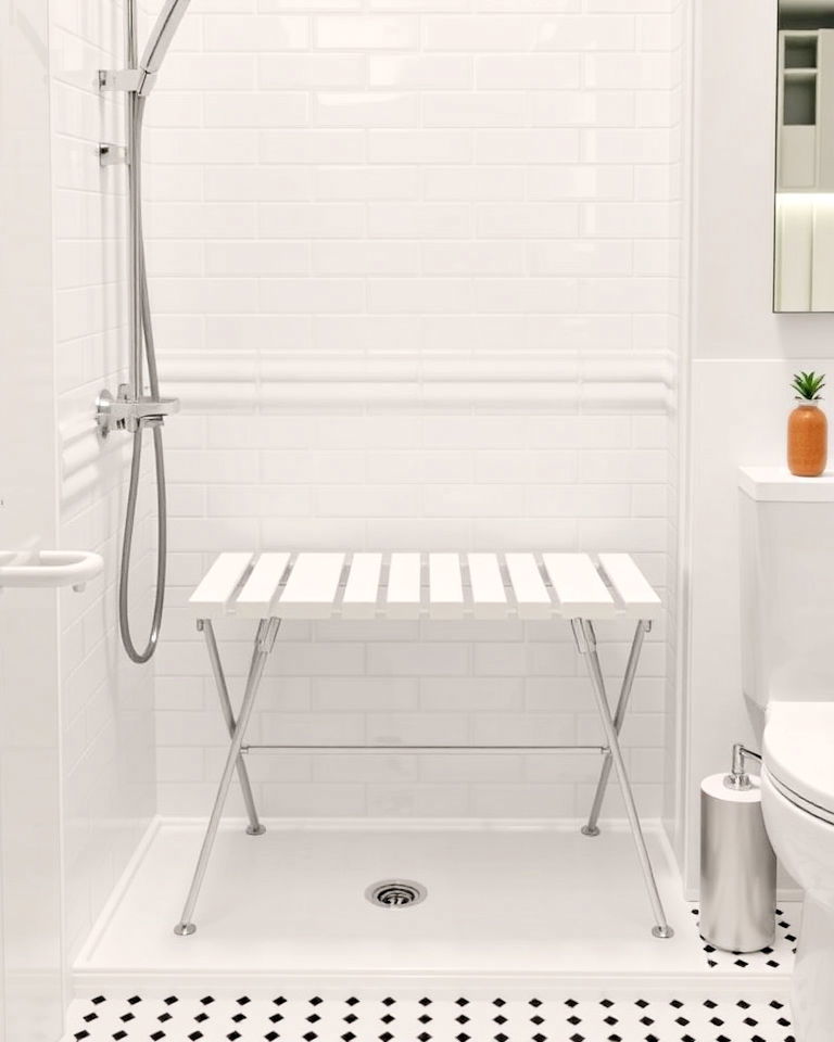 Consider a Fold-Away Shower Seat