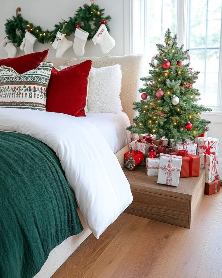 Place a Mini Tree Beside the Bed
