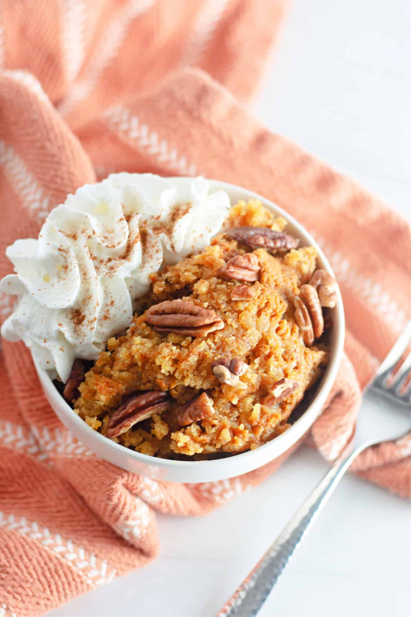 Warm Harvest Pumpkin Crisp With Nutty Pecan Crumble