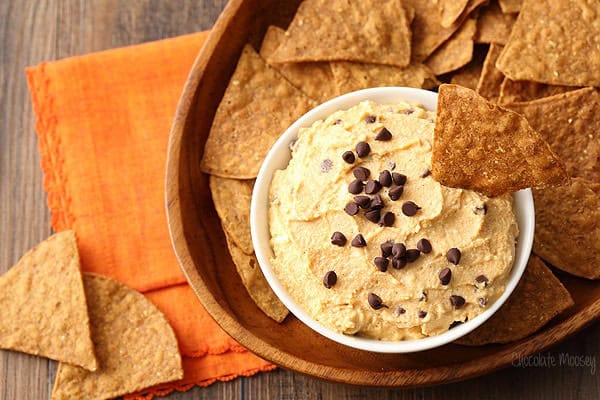 Autumn Ricotta Dip with Crisp Shells