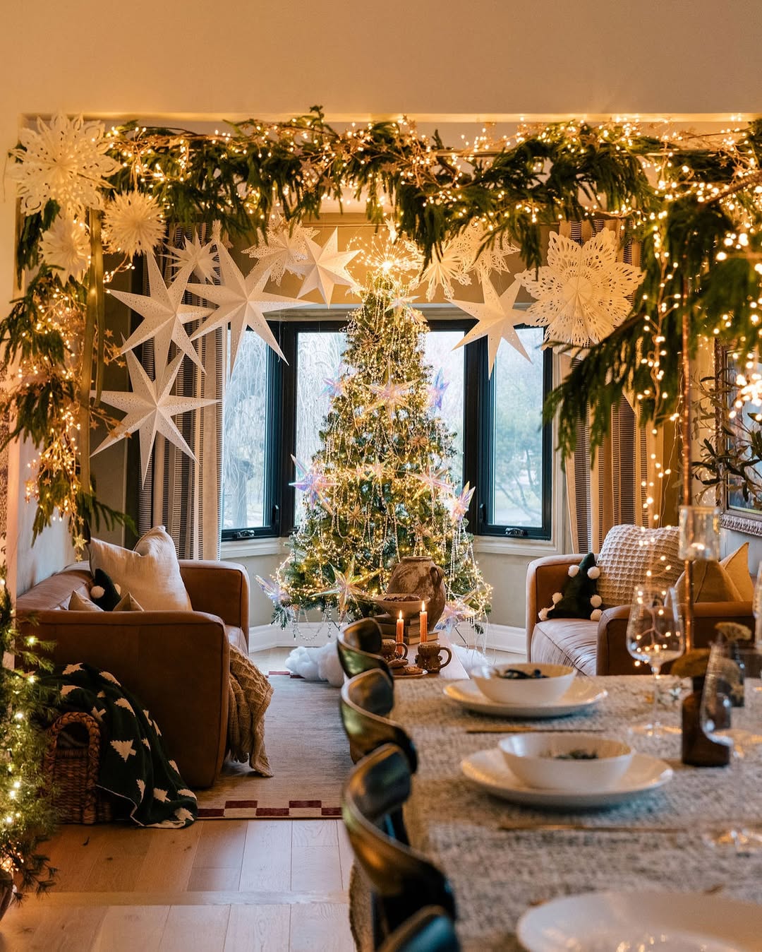 Soft-Lit Seasonal Retreat