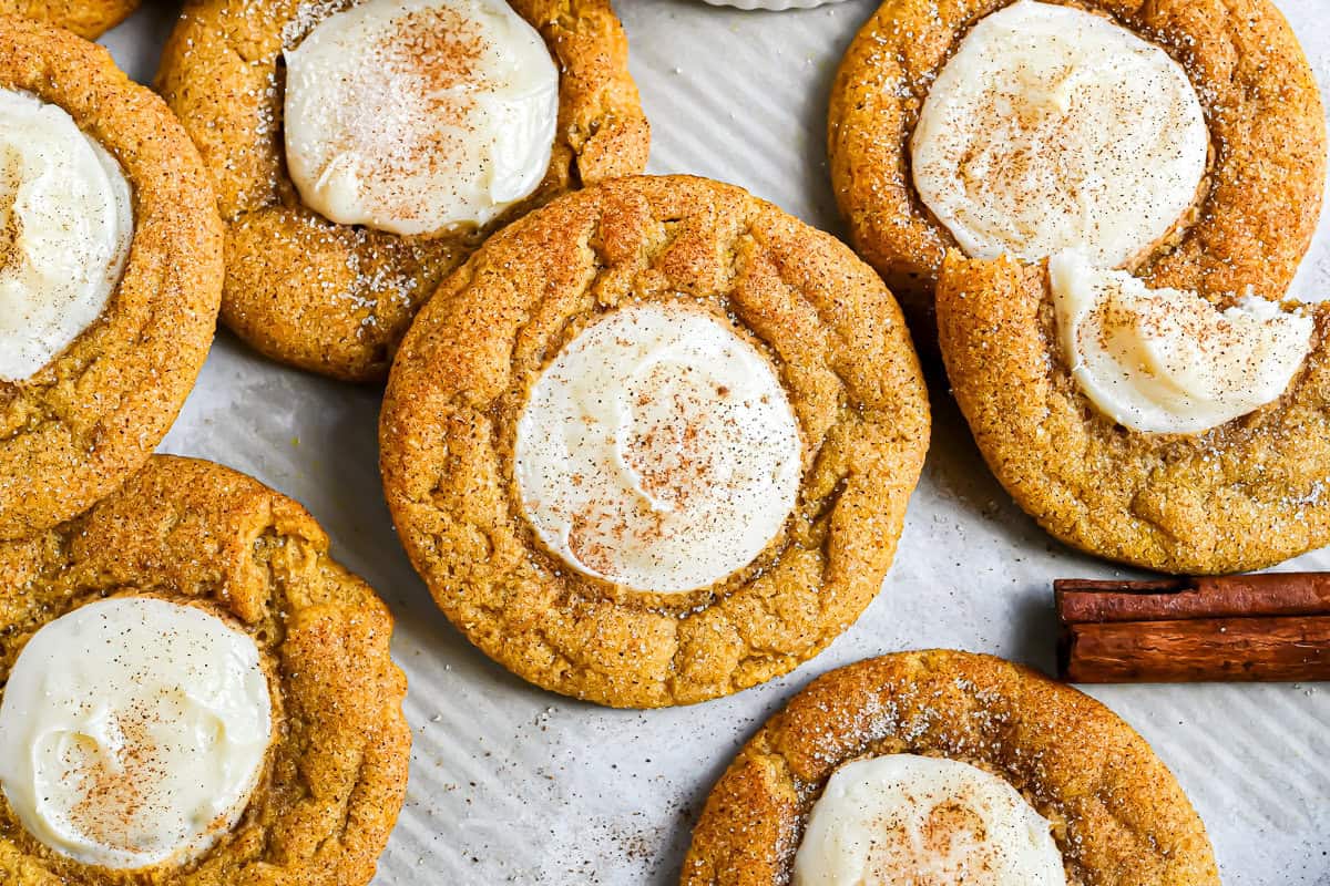 Golden Autumnal Cream-Kissed Baked Bites