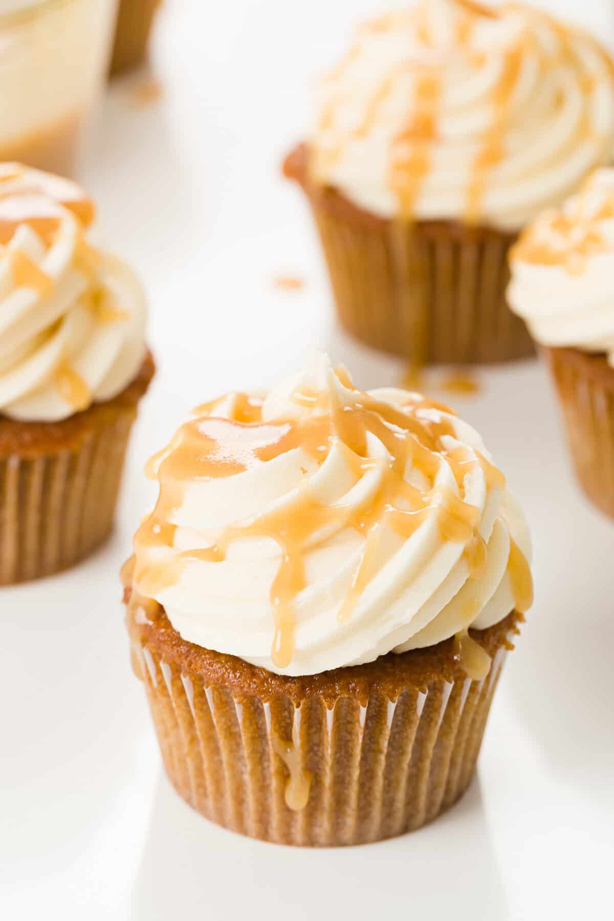 Autumn Amber Pip Cupcakes