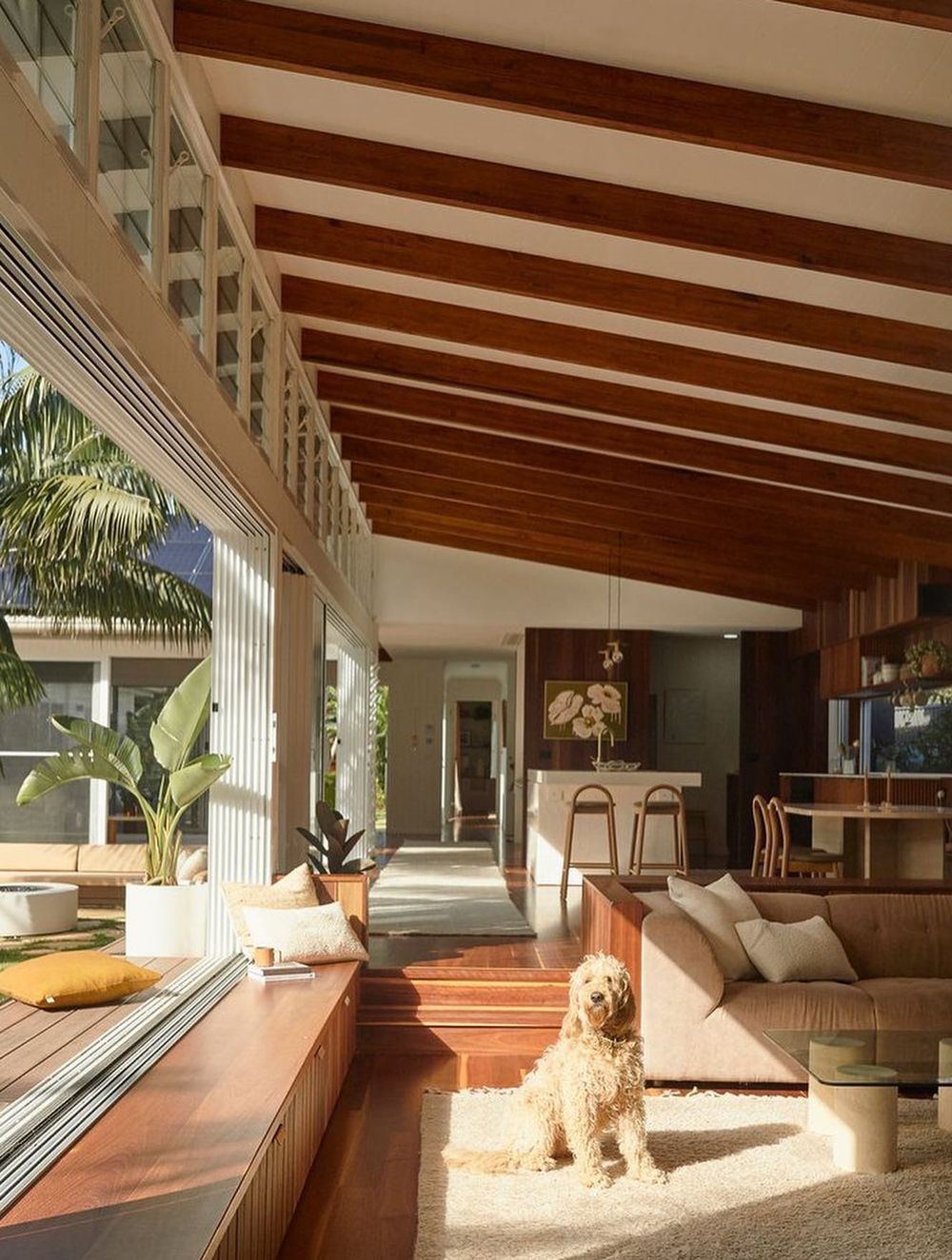 Elevate Your Space with a Striking Ceiling Feature