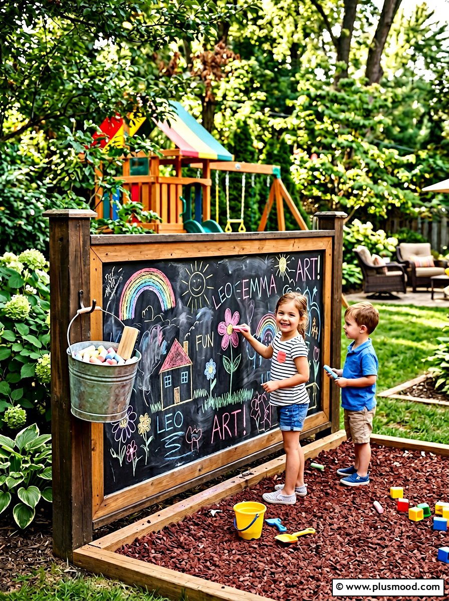 Give Young Artists a Backyard Canvas