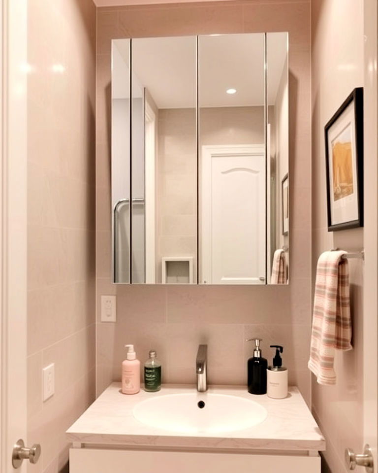 Get Double Duty From a Medicine Cabinet