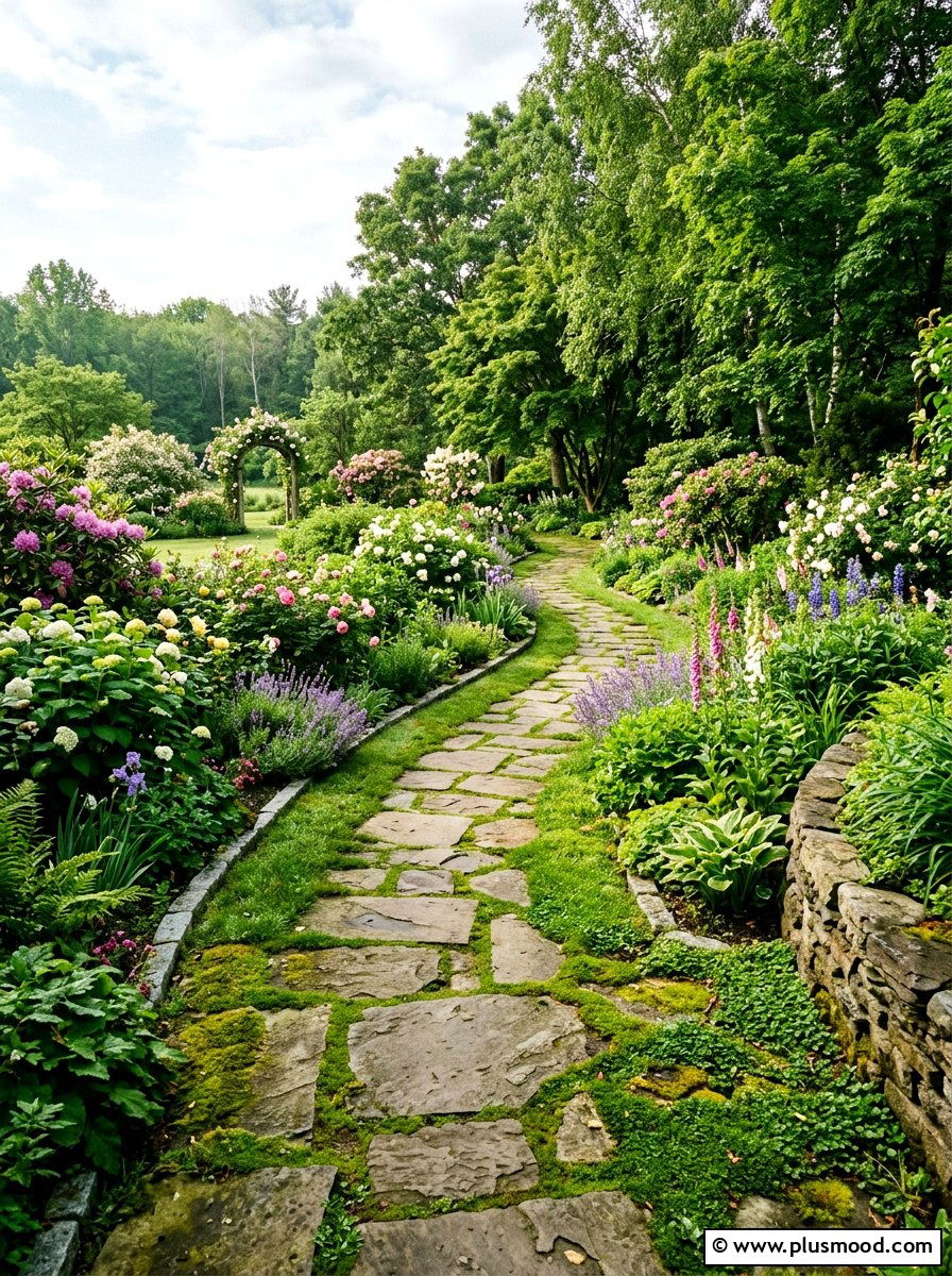 Create a Garden Walk With Flagstone