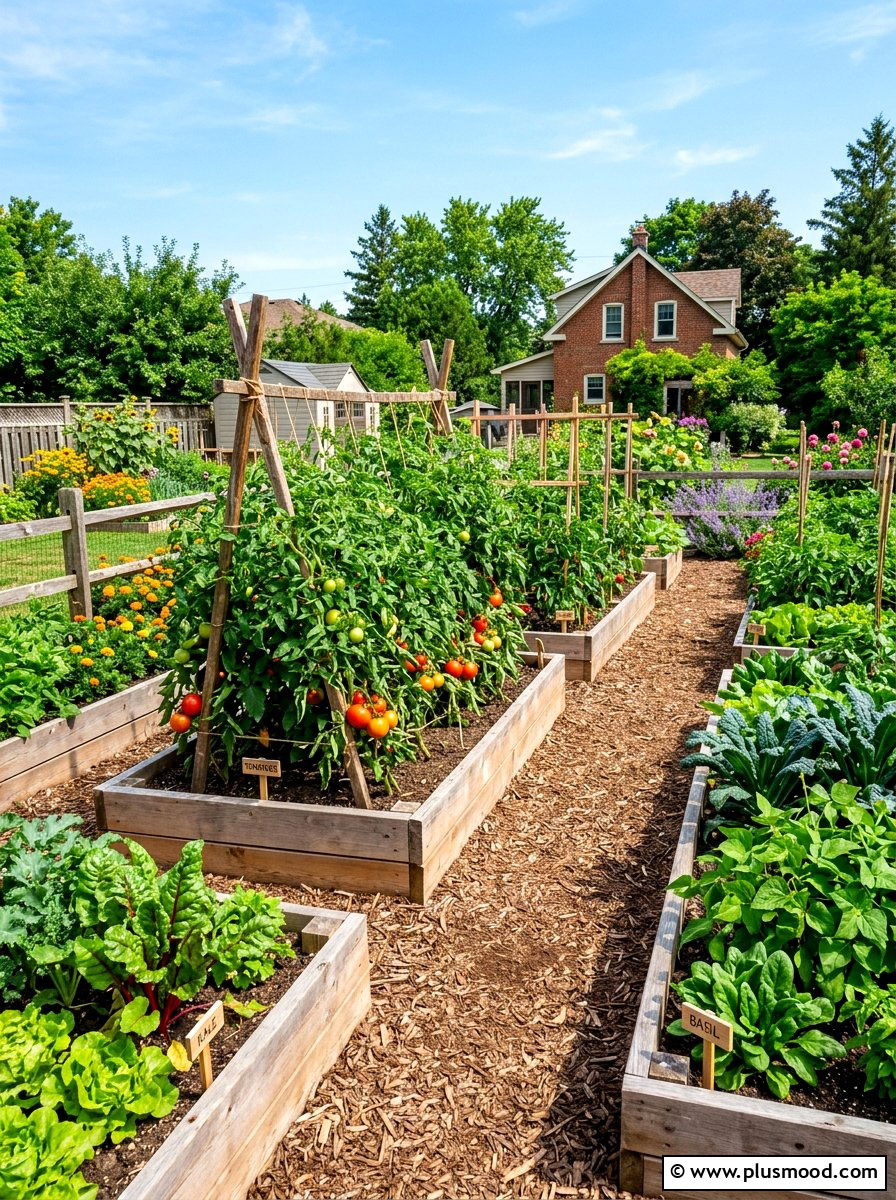 Keep a Small Vegetable Plot Close to the Kitchen