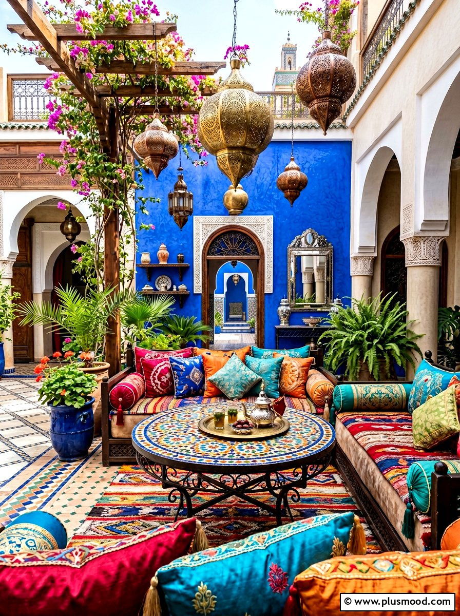 Layer In a Patterned Patio Moment