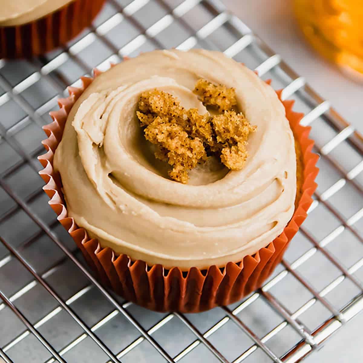 Autumn Harvest Ale-Spiced Cupcakes
