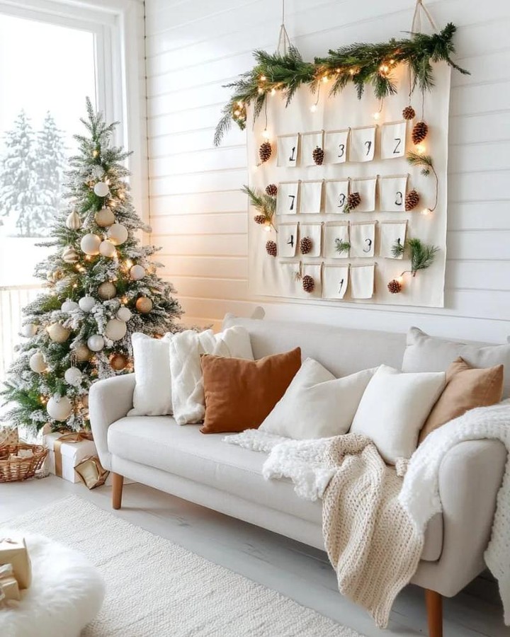 Style a Snowy Tree with Soft Neutrals