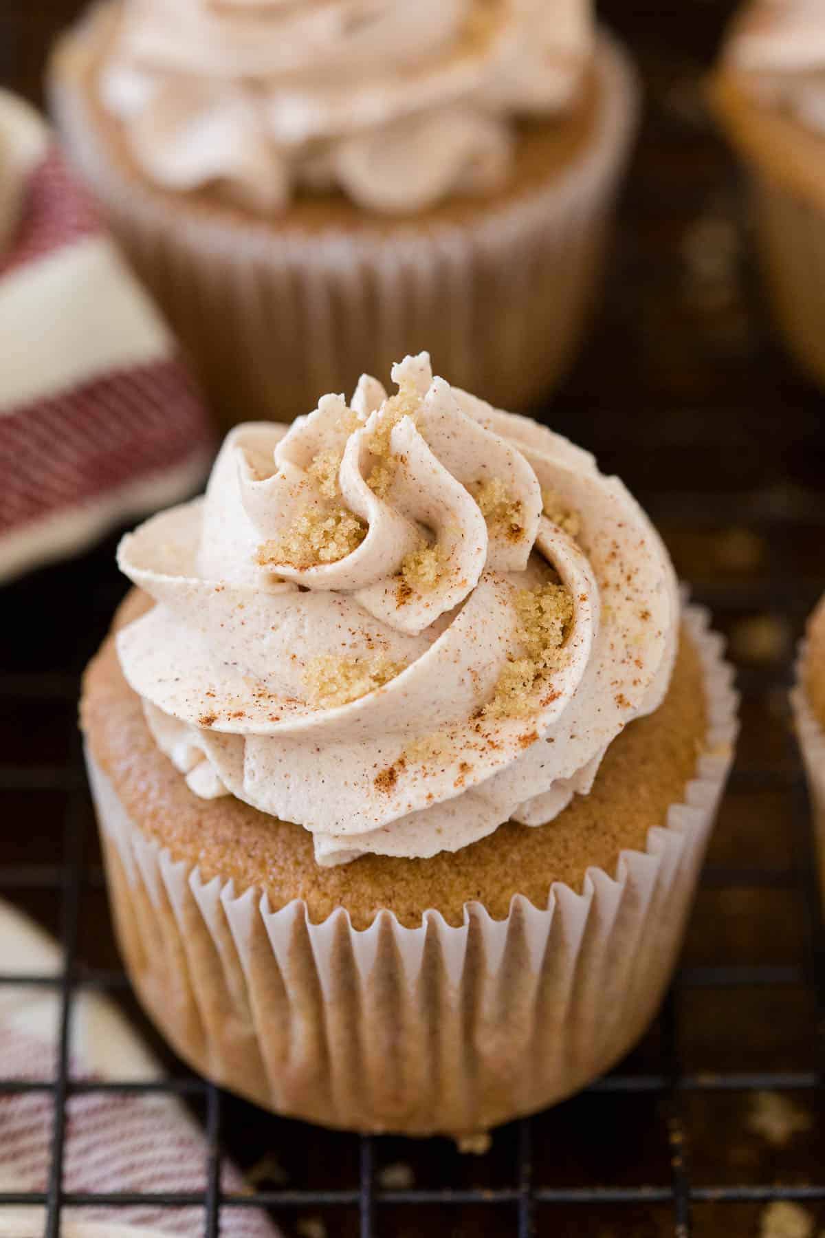 Cinnamon-Sugar Harvest Cupcakes