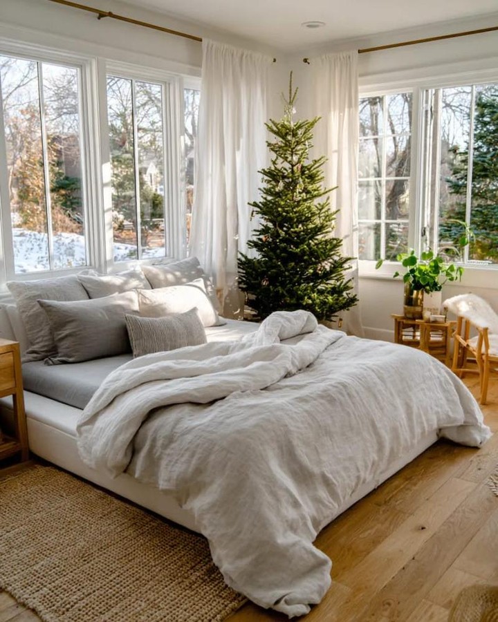 Let a Bare Tree Bring Calm to the Bedroom