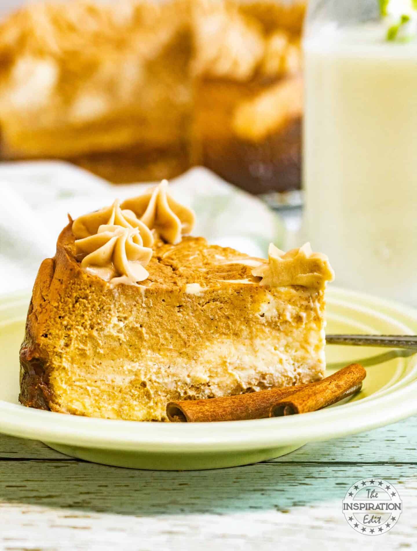 Autumn Cloud Pumpkin Cheesecake