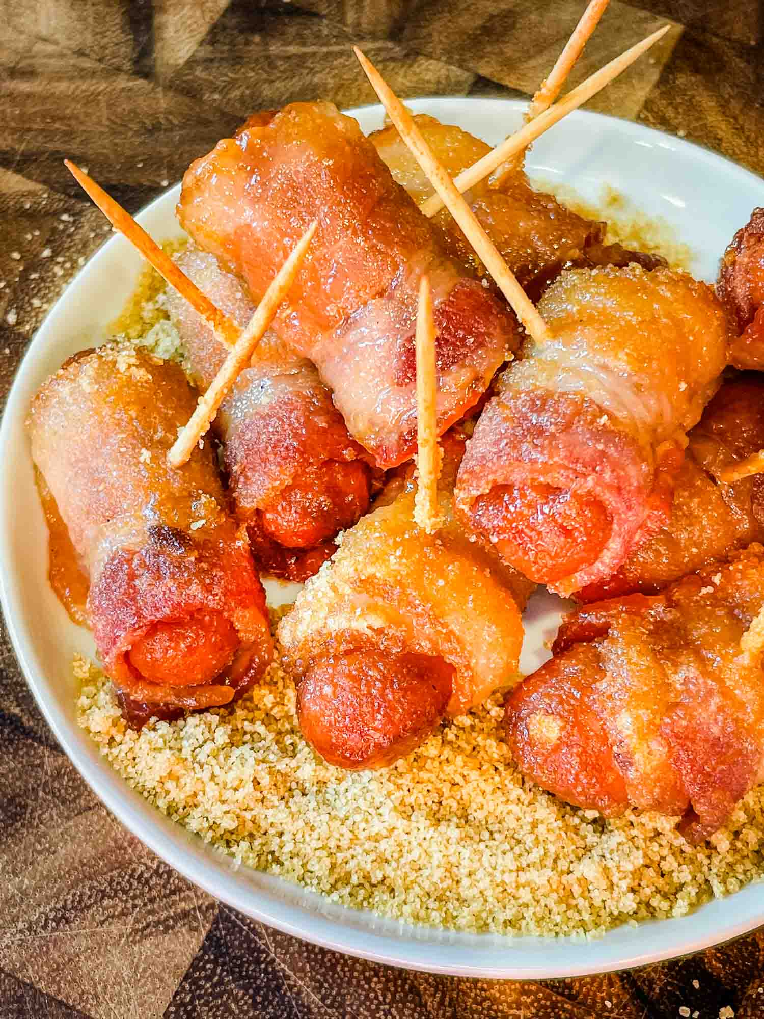 Maple-Dijon Bacon Bundles