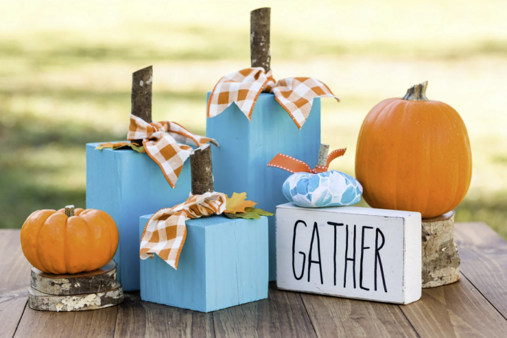 Quick and Easy Fall Leaf Candle Holders
