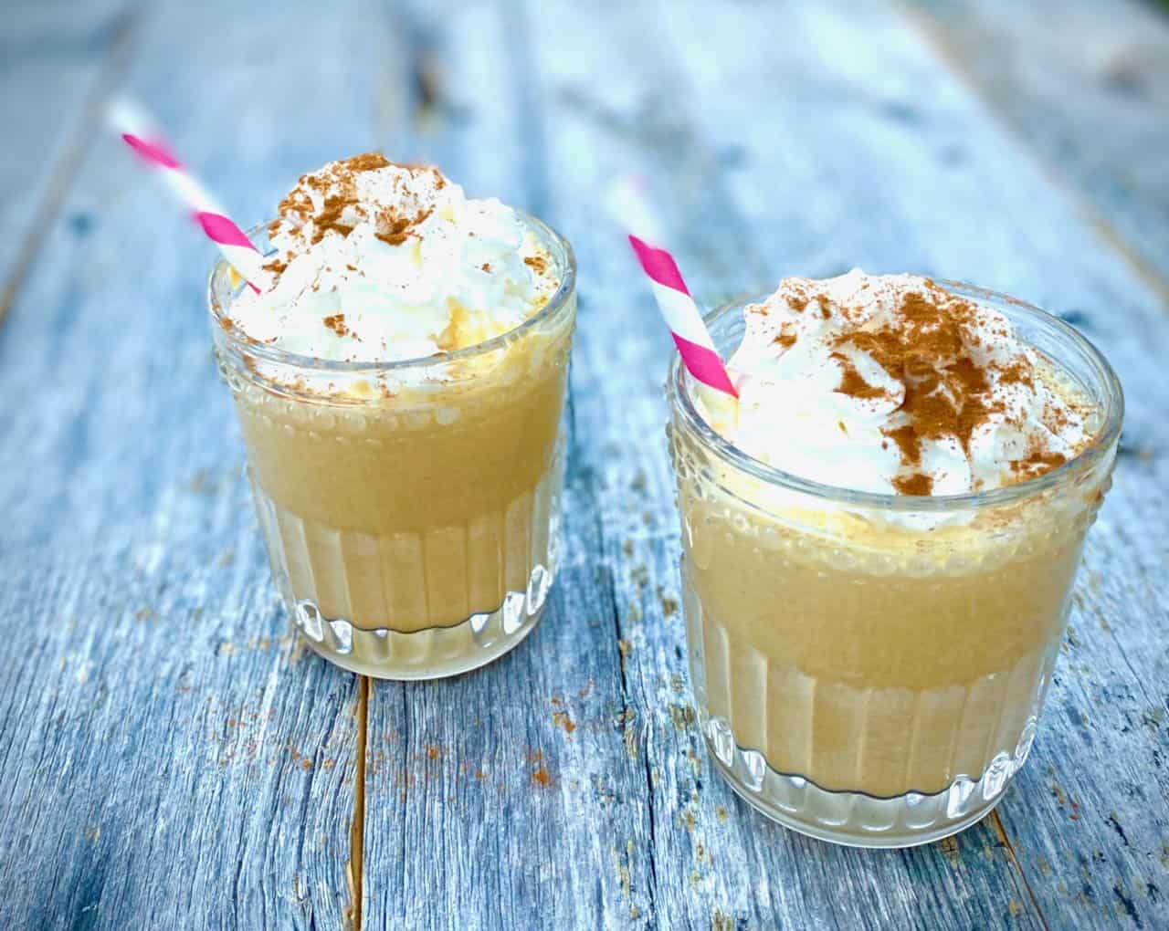 Decadent Autumn Pumpkin Milkshake With Whipped Cream