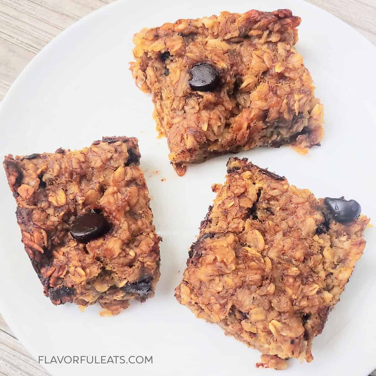 Nourishing Harvest Oat Bake Squares With Autumn Spices