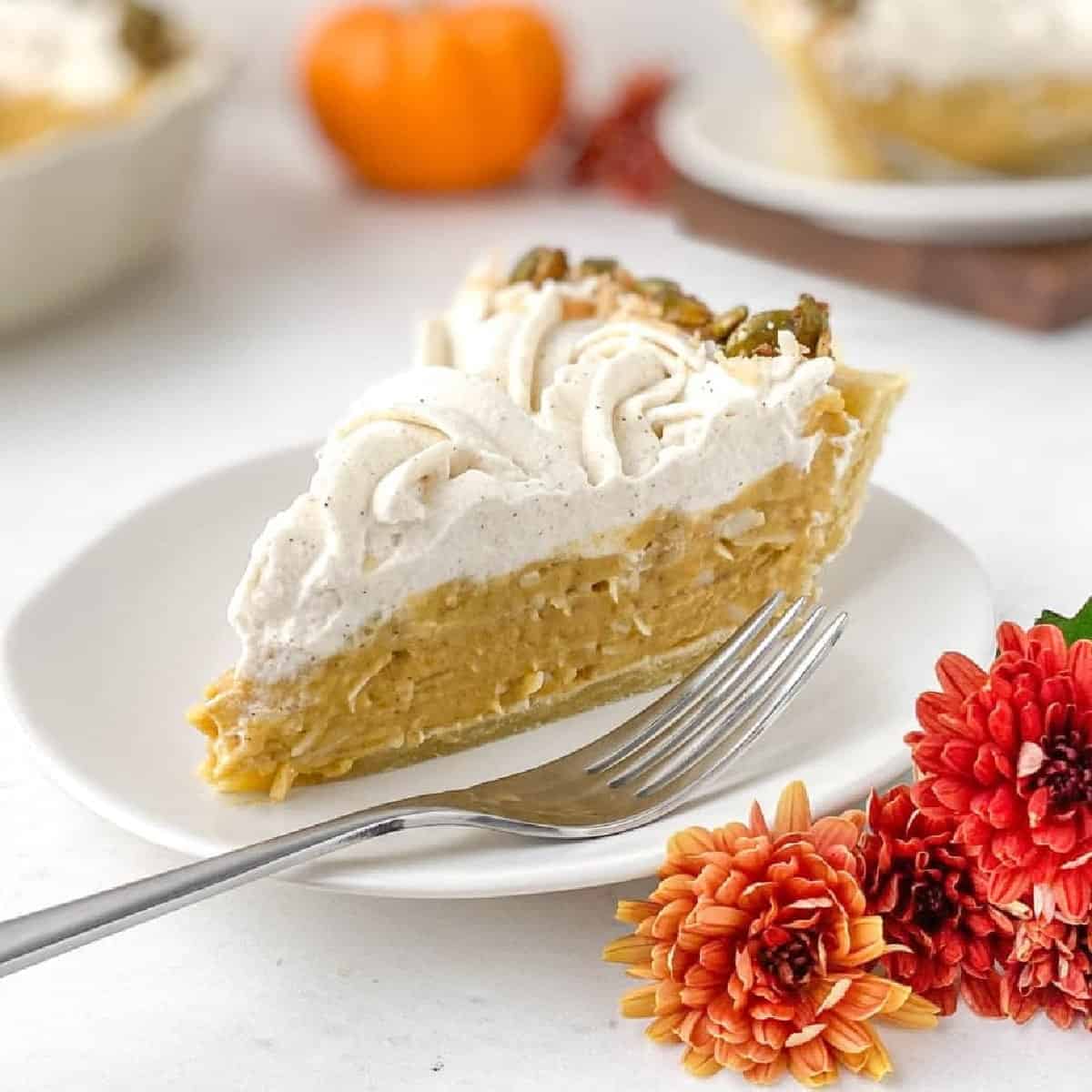 Autumn Pumpkin and Tropical Coconut Cream Pie