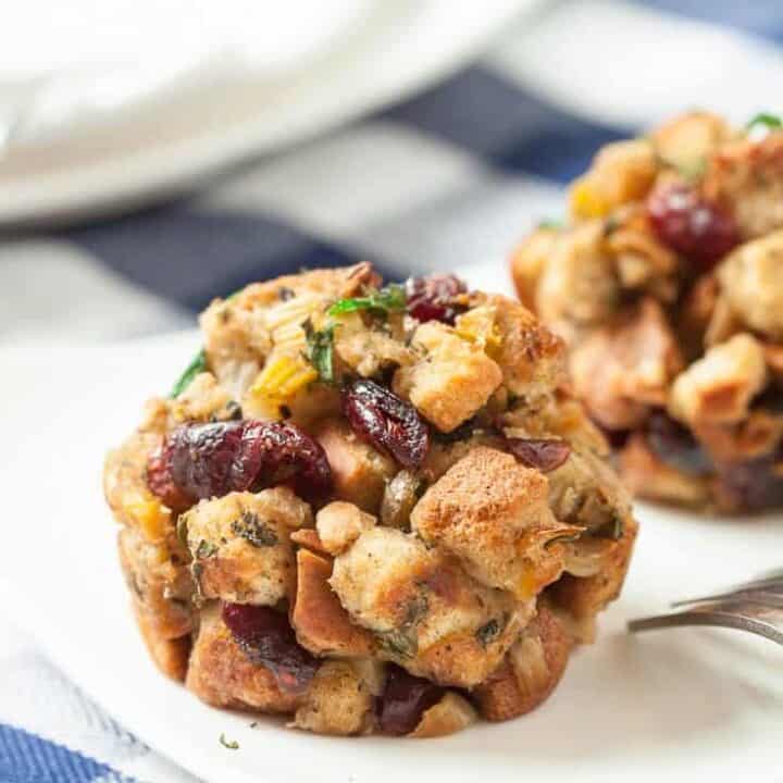 Herb-Sausage Stuffing Cups