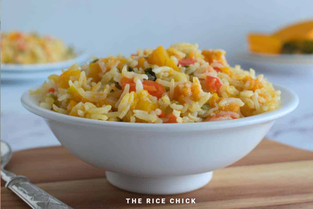 Autumn Harvest Pumpkin Pilaf