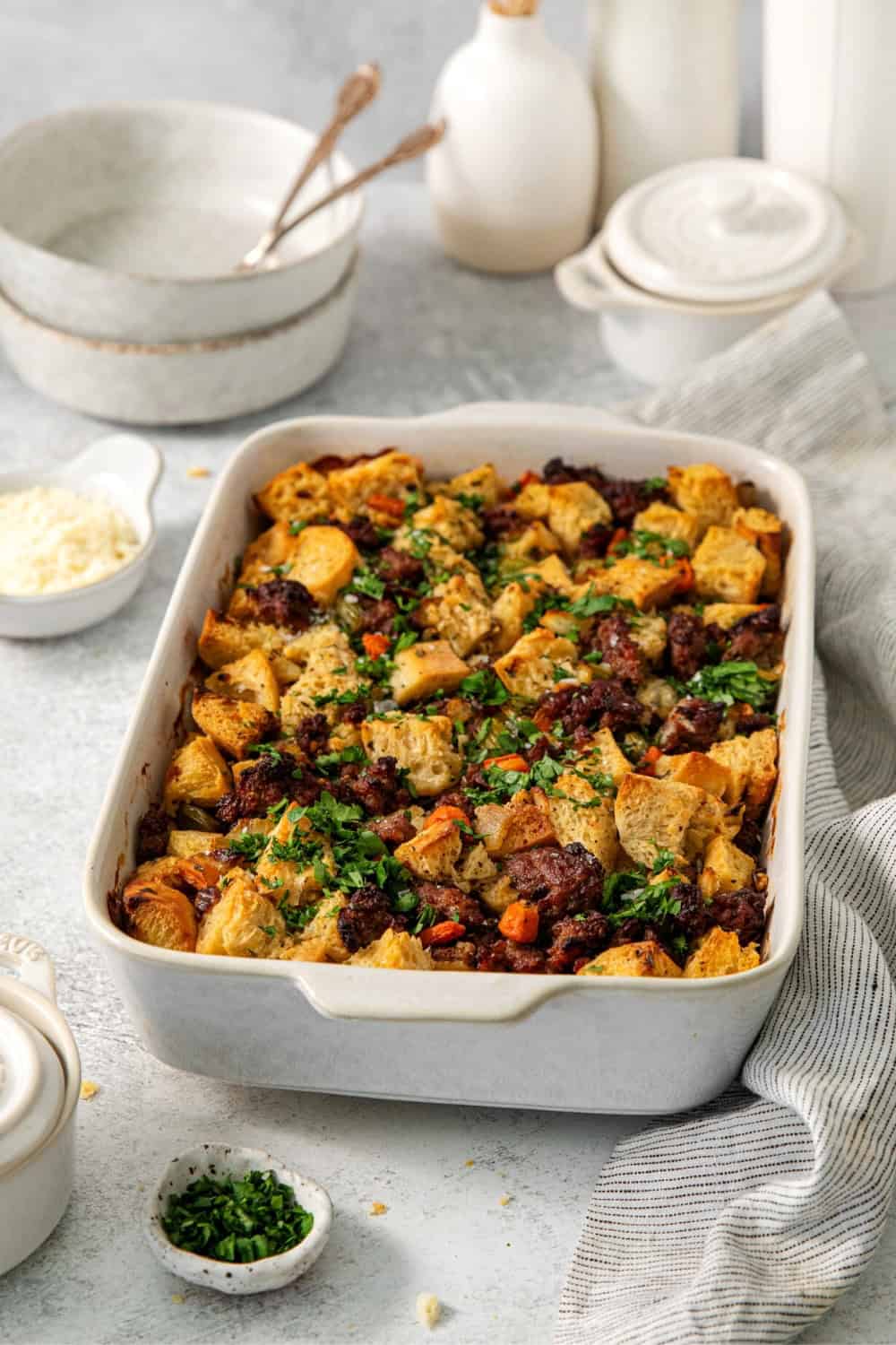 Sage & Fennel Sausage Bread Bake