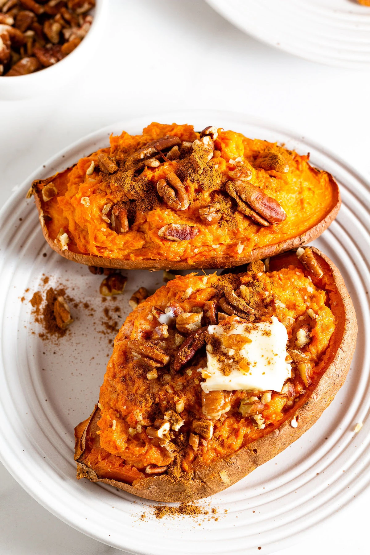 Maple-Mascarpone Sweet Potato Purses